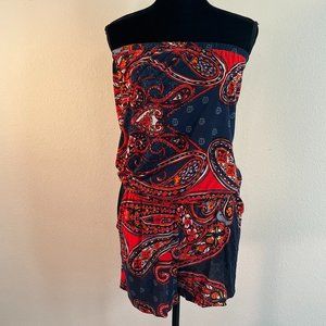 LASCANA STRAPLESS ROMPER SIZE MEDIUM EUC